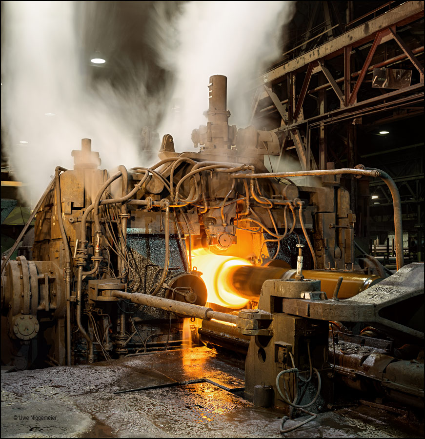 Piercing mill, czech republic