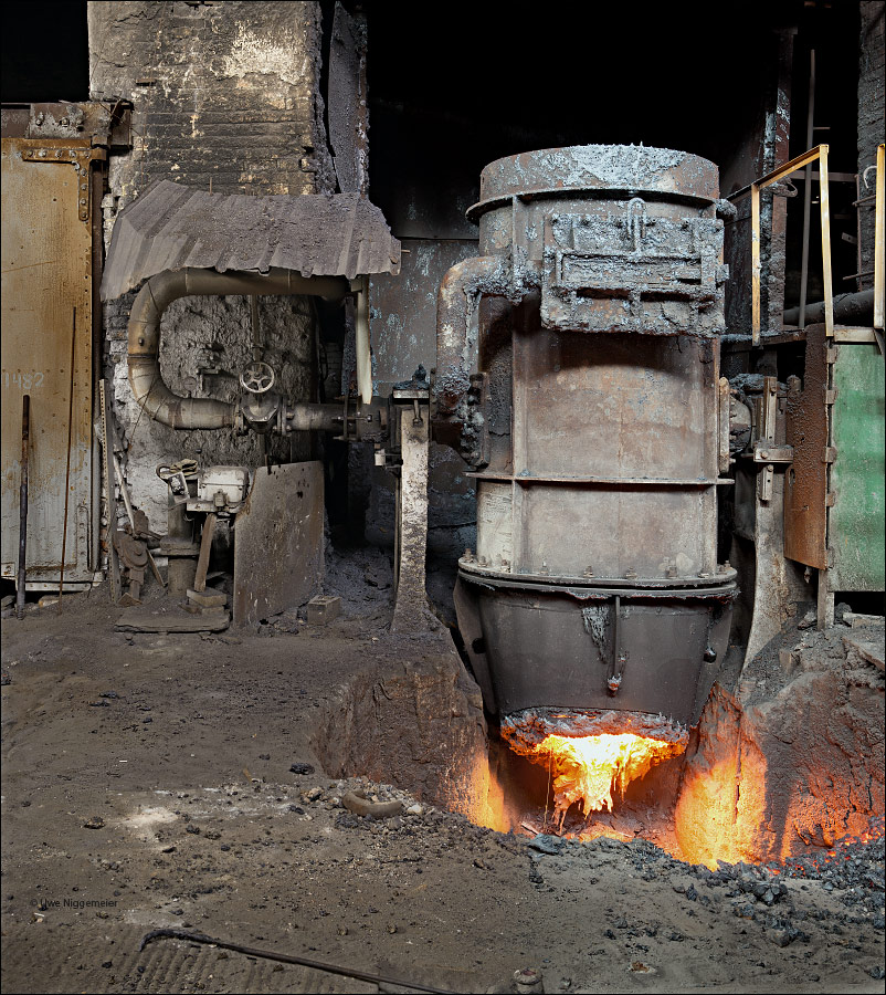Donetsk, metallurgical ,plant, bessemer birne