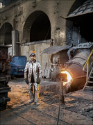 Donetsk, metallurgical ,plant, bessemer converter