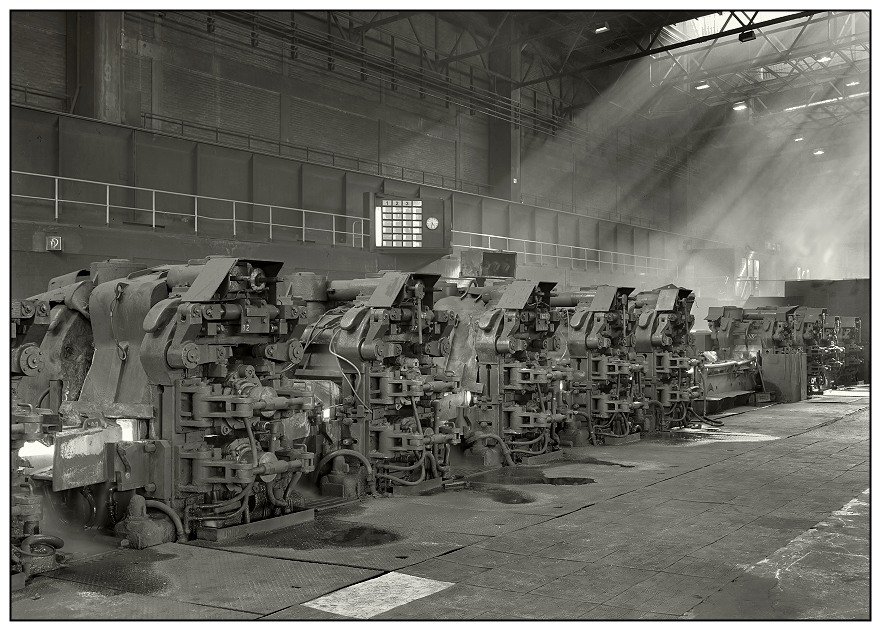 Drahtstra�e, Wire Rolling Mill.