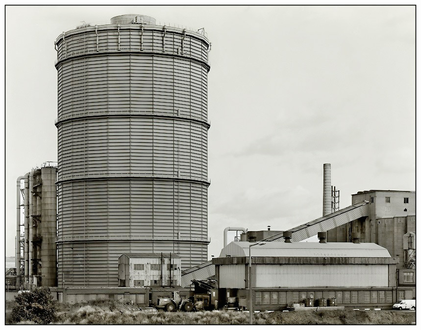 CORUS, MIDDLESBOROUGH, Gasbehlter, Gasholder.